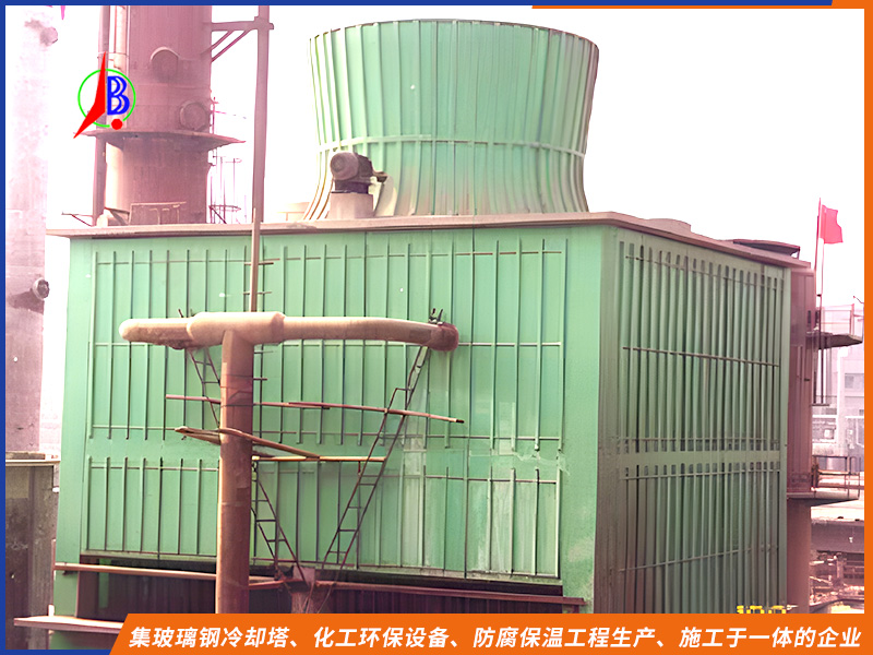 玻璃钢逆流式冷却塔3
