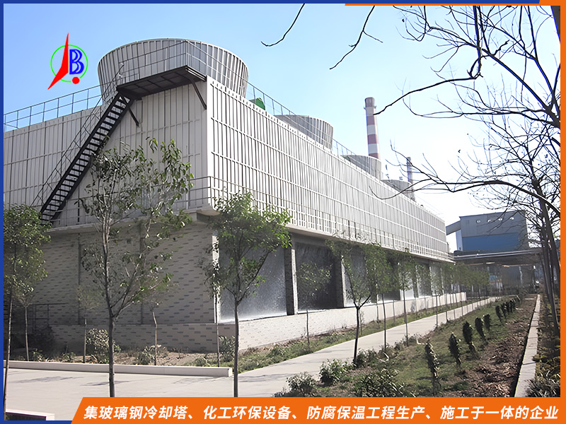 玻璃钢逆流式冷却塔