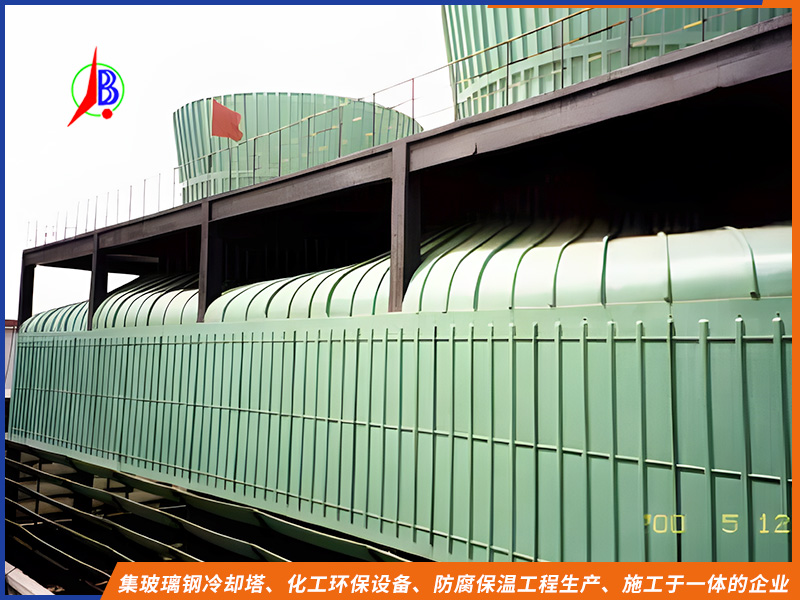 玻璃钢逆流式冷却塔