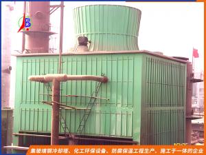玻璃钢逆流式冷却塔3